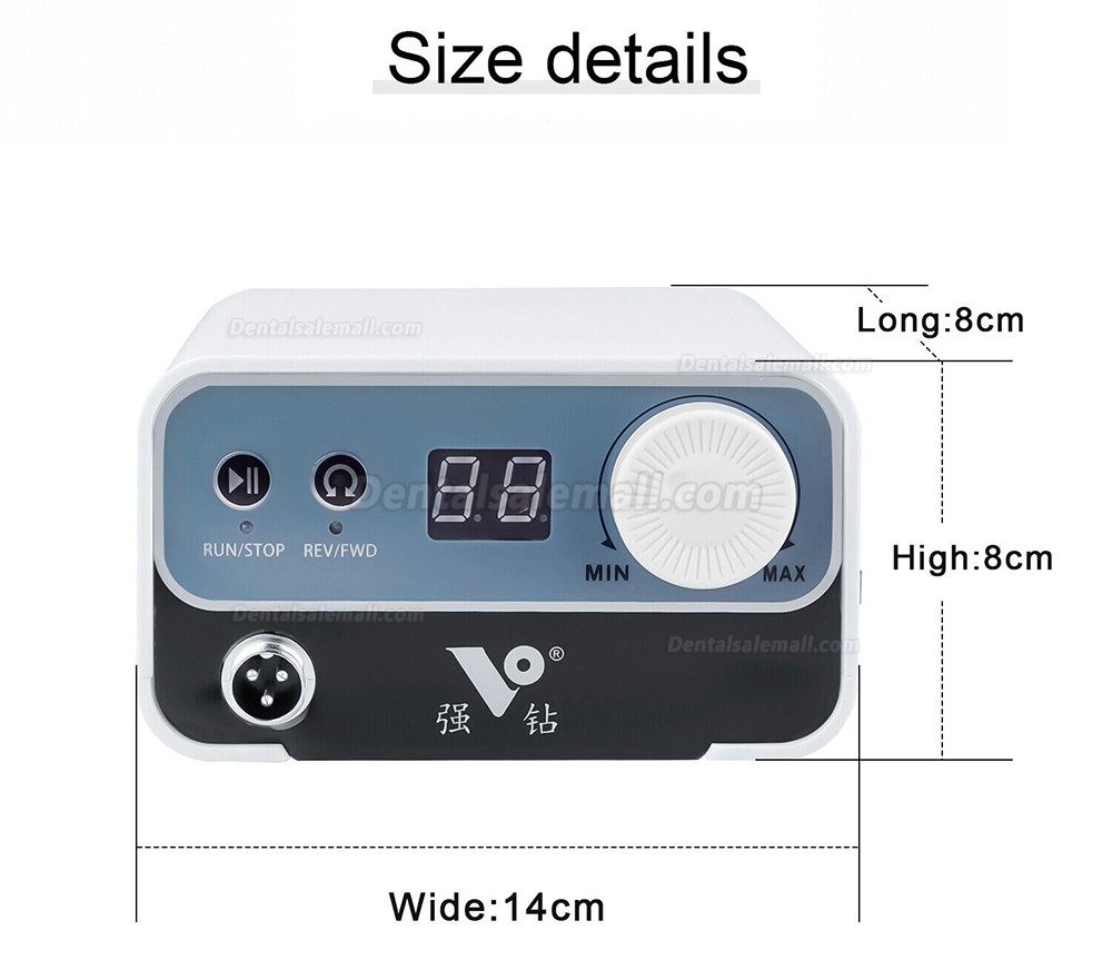 Dental Lab Brushless Micro Motor Polishing Micromotor Polisher Machine with 50000rpm 50K Handpiece